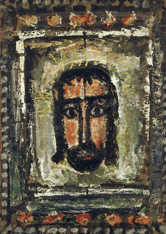 ‘거룩한 얼굴’, 조르주 루오.(1933)
